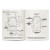 Custom Construction Safety Coloring Book - Open View 