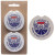 Custom Absorbent Stone Car Coaster Set - Full Color