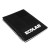 Custom SenseWrite Sensory Notebook - Black Side View 