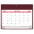 Custom Super Economy Calendar Pad - Maroon Red