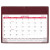 Custom Calendar Doodle Pad Without Grommet or Greeting Page - Maroon Red