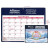 Custom Calendar Doodle Pad With Grommet and Greeting Page (Wall & Desk) - Royal Blue