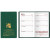 Custom Executive Vinyl Weekly Pocket Planner - Green Crush