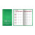 Custom Translucent Vinyl Monthly Pocket Planner - Translucent Green