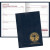 Custom 7 x 10 Executive Vinyl Cover Weekly Planner - Blue Crush 