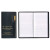 Custom Executive Vinyl Cover Tally Book with Pen - Black Crush