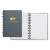 Custom Castelli WireO Flex Slimline Medio White Lined Pg Journal - Gray