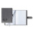Custom Castelli Tucson Jacket Grande Lined White Page Journal - Gray