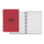 Custom Castelli WireO Tucson Grande White Lined Pg Journal - Bright Red 