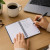 Custom SenseWrite Sensory Notebook - Navy Lifestyle View 