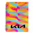 Custom SenseWrite Sensory Notebook - Rainbow Swirl 