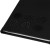 Custom Sensory Touch Notebook - Black Side View 