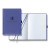 Custom Castelli Tucson Grande Lined White Page with Pen Loop - Periwinkle