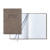 Custom Castelli Chia Grande Lined White Page Journal - Walnut