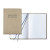 Custom Castelli Chia Grande Lined White Page Journal - Sand