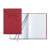  Custom Castelli Chia Slim Grande Lined White Page Journal - Red
