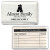 Custom Royal Wallet Sleeve with Insert Card of Your Choice - White