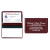 Custom Pocket Jot-a-Memo - Brown