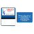 Custom Pocket Jot-a-Memo - Medium Blue
