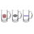 Custom 16 oz Clear Beer Stein - options