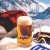 Custom 16 oz Clear Beer Stein - lifestyle