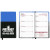 Custom Mystic Series Soft Cover 2 Tone Vinyl Weekly Planner/ no Map - 1 Color - Black with blue