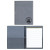 Custom Presentation Folder with Pad - Silver