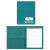 Custom Presentation Folder with Pad - Teal Green