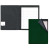 Custom Flexible Cover Padfolio - Green