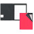 Custom Flexible Cover Padfolio - Pink