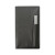Custom Executive Vinyl Cover Monthly Pocket Planner with Pen - Black Crush