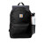Custom Carhartt Canvas Backpack - 1 Piece - Black In Use 