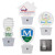 Custom Multicolored LED Nightlight - Full Color