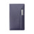 Custom Executive Vinyl Cover Monthly Pocket Planner with Clear Pen - Blue Crush 