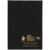Custom 7 x 10 Executive Vinyl Cover Weekly Planner - Black Skai 