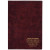 Custom 7 x 10 Executive Vinyl Cover Weekly Planner -  Wine