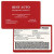 Custom Copy-Guard Vinyl - Insurance Card Holder - Red
