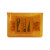 Custom First Aid Case in Translucent Vinyl Colors - Translucent Orange 