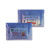 Custom Sun Care Purse in Translucent Vinyl Colors - Sunscreen - Translucent Blue