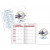 Custom Monthly Full Color Digital Pocket Planner (2 Color Insert)
