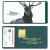 Custom Policy Holder With Extra Pocket (open on short side) - Green 