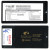 Custom XL Policy Holder with Extra Pocket (opens on short side) - Black 