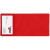 Custom Copy-Guard Vinyl - Policy Holder with Extra Pocket (open on short side) - Red