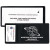 Custom Large Policy Holder with Extra Pocket (open on short side) - Black