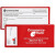Custom Large Policy Holder with Extra Pocket (open on short side) - Red