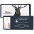 Custom Large Policy Holder with Extra Pocket (open on short side) - Navy Blue 