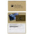 Custom Card Case with 2 Clear Pockets With Imprint 5.25" W x 3" H - Bone White  