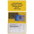 Custom Card Case with 2 Clear Pockets With Imprint 5.25" W x 3" H - Yellow 