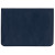 Custom Card Case with 2 clear pockets With Imprint 3.75" W x 2.25" H - Navy Blue Front View 