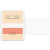 Custom Card Case with 2 Clear pockets - White 